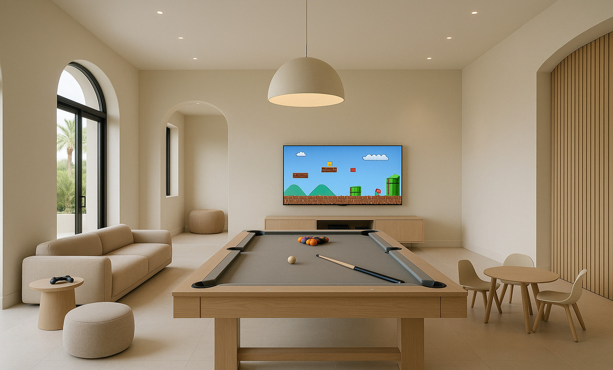 design a game room